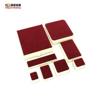 China Jewelry Boxes China Logo Velvet Plastic Jewelry Packaging Box/Boutique Wholesale Custom Gift Gift Box for sale