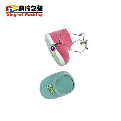 China Jewelry Boxes / Jewelry Gift Ring Gift Box Handwork Assembling Baby Shoes Boxes for sale