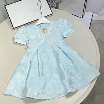 China Latest Washable Styles Of Kids Dresses Designer Dresses For Girls for sale