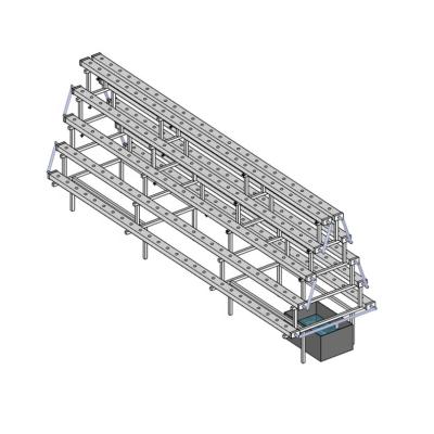 China Hydroponics Vegetables Hydroponic Site Grow Kit Hydroponic Site Grow Kit Tower Nft Vertical Channel for sale