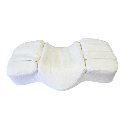 China Health Care Anti-Static Memory Foam Neck Pillow Main Support Soft Home Neck Pillow With Cover for sale