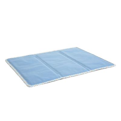 China Foldable Summer Cooling Mat For Pets Comfortable Gog Breathable Cooling Mat Gel Ice Rink Cooling Mat for sale