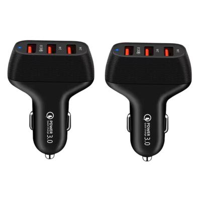 China Car Phone Charger USB Interface Car Charger Black 5v2.4a Fast Car Charger and Adapter for sale