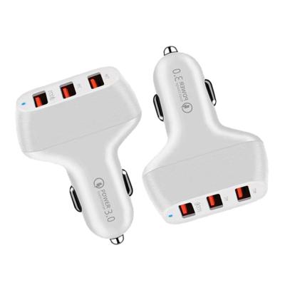 China New Mobile Phone Tender Suitable for OPPO Mobile Phone Car Charger 3 2.4A USB Ports Charging and Adapter for sale