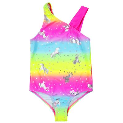 China New Breathable Golden Swimwear Children Girls Swimwear Beach Wear Little Girl Bikini for sale