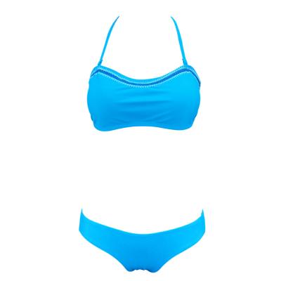 China 2022 Antibacterial Famous Brands High Waist Halter Neck Bikini Swimwear Sexy Women Bikini Cover Up Swimwear for sale