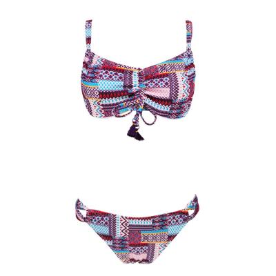 China Antibacterial Custom Made Mature Swimwear Women's Sexy Mini String Thong Extreme Micro Private Label Bikini for sale