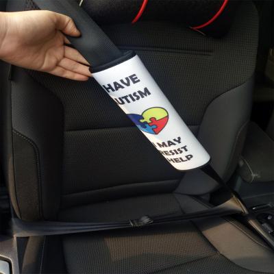 China Protect Neoprene Universal Comfortable Driving Auto Belt Alert Covers Car Seat Belt Protector Car Seat Belt Covers for sale