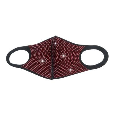 China High Quality Breathable Party Mask Fashion Bling Bling Glitter Cotton Glitter Masks For Girls Decoration for sale