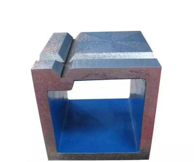 China Delicate Appearance With CE Certificate Corner T-slot Square Box Cast Iron Plate 100-500mm for sale