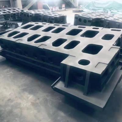 China HT200-300 China Foundry Machine Tools Base Frame Made of Gray Ductile Iron Sand Cast for sale