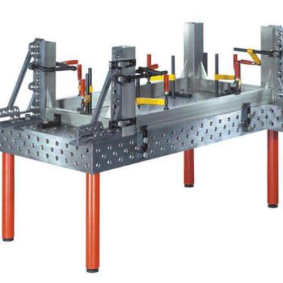 China 2021 Products Supplier 3D Jig Welding Industrial Trending Gold Flexible Tables for sale