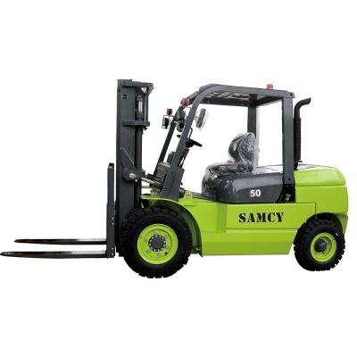 China Construction Material Shops SAMCY Forklift 2 Ton Japanese Engine Diesel Forklift Truck Of 4 Year Warranty With Side Shift for sale