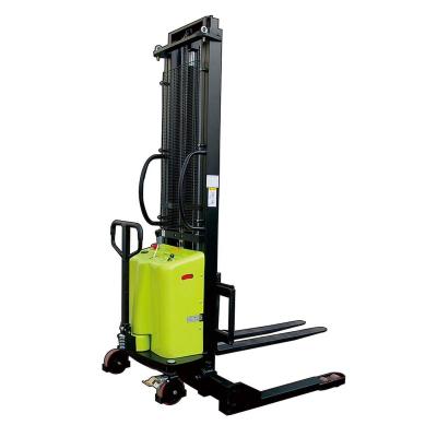 China Garment Shops SAMCY Brand New 1.5 Ton Electric Stacker Semi Electric Stacker for sale