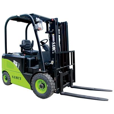 China Building Material Shop SAMCY Forklift CE Certification New Style 2 Ton Electric Forklift for sale