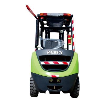 China Chinese building material stores SAMCY forklift factory 2 year warranty 3.5T Japanese engine diesel forklift for sale