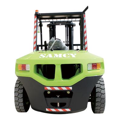 China SAMCY Hotels Forklift 27 Years OEM and ODM Professional Experience 6T Diesel Forklift for sale