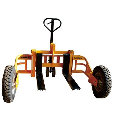 China Manufacturer Directly Sale SAMCY Machinery Repair Shops 1 Ton Hand Pallet Jack Lift For All Rough Terrain for sale