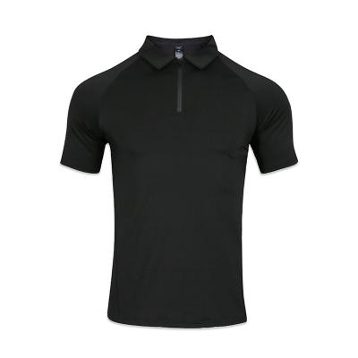 China Wholesale Anti-Wrinkle Casual Men's Polo Sport Polo Zipper Polo Shirt for sale