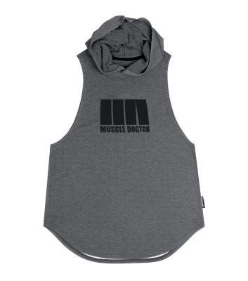 China Direct Selling Price Sleeveless Plain Anti-pilling Dyed Cotton Polyester Mens Tank Top for sale