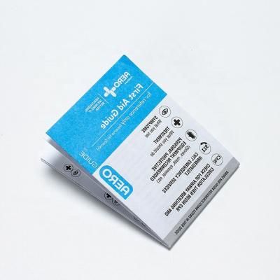 China Custom Recyclable Factory Instruction Manual 0.3-0.55 mm Instructions For Use for sale