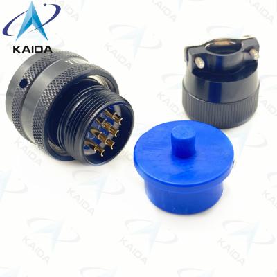 China 10 contacten Plug Ronde pin elektrische connector -55C tot 125C Circulaire connector Plug Te koop