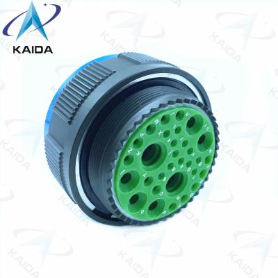 China Tipo de conector Para ligação de cobre MIL-DTL-38999 série III.D38999/26WJ31PN. 2 Contato coaxial e 29 Contato de energia à venda