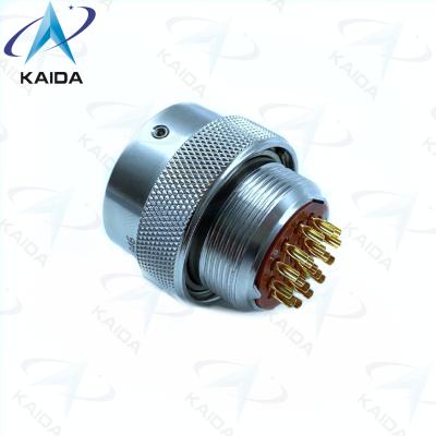 China Conector eléctrico circular a prueba de lluvia enchufe de acero inoxidable de grado industrial en venta