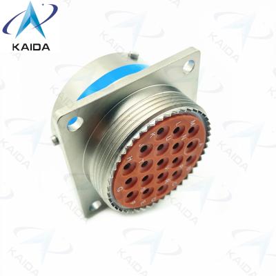 China 19 Vrouwelijke pinnen MIL-DTL-26482 Connector Elektroless Nickel Finsh Mil DTL 26482 Serie Ii Te koop