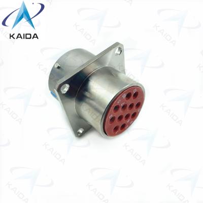 China Ambientes adversos XC24F12K1D1 Conector de níquel sem eletricidade Shell com 12 contatos à venda