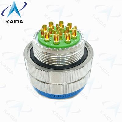 China MIL-DTL-38999 Series 3 Copper Alloy Contacts Plug Stainless Steel Shell 20 Contacts Gold Finish for sale