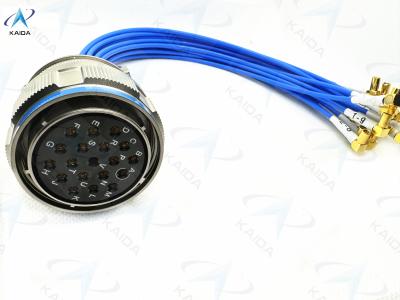 China Conector de cable coaxial de níquel sin electrodo resistente a la corrosión para la serie D38999/8D en venta