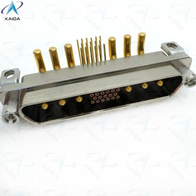 China Gold Over Nickel Contact Plating Rectangular Connectors for Long-Lasting Performance.Elbow PCB.Large and Small Current Mixed.J30J23P06KPW01W1P040 zu verkaufen