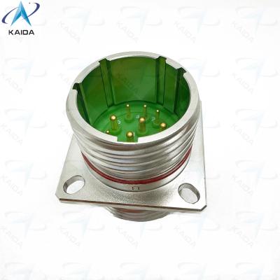 China 7A Hermetische receptacle connector met roestvrij staal gepassiveerde schelp D38999 / 20YD97PN Hermetische zegel 8D-serie Te koop