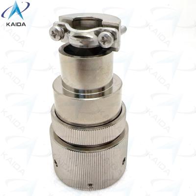 China YPM4 Series Plug With Sleeve Back Shell Solder Contact Type Benefit YPM4-19-2K6 Electroless Nickel YPM4 Series Circular Electrical Connector for sale