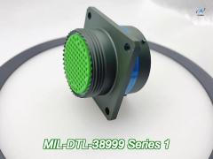 aluminum alloy shell 38999 series 1 -55°c to 125°c mil circular connectors 38999