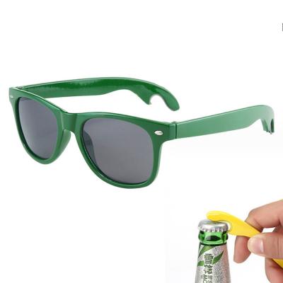 China Party sunglasses Beer  Bottle Opener Sunglasses  Driving  Wedding Party Novelty  UV Protection Square Sunglasses for sale