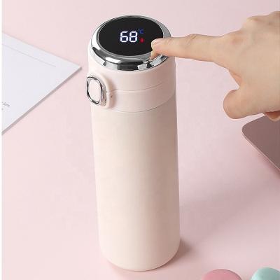 China Reauty viable to ship temperature display business promotion gift customized stainless steel vacuum cup for sale