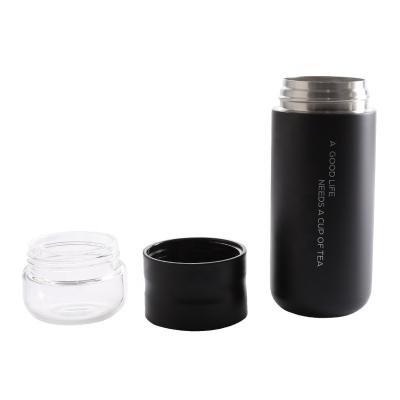 China Custom New Design Business Double Wall Water Tea Flask Lid Logo Stainless Steel Vacuum Bottle for sale