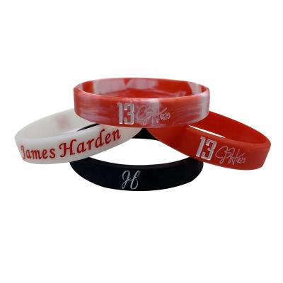 China China Eco-friendly Promotion Professional Rubber Wristband Manufacturer Custom Silicone Wristband for sale