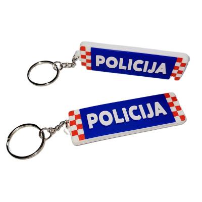 China Promotional Gift Custom Soft PVC Figure Branded Keyholders In Bulk for sale