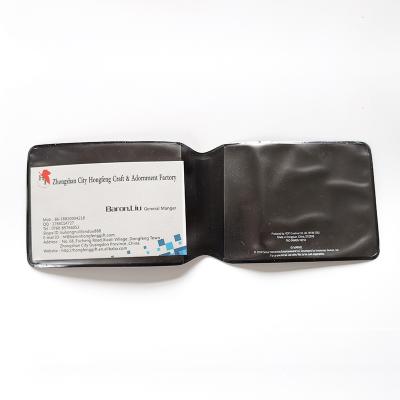 China Eco - Friendly Custom Wholesale Soft PVC Business Card Holders for sale