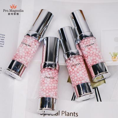 China Wholesale Korean Vitamin C Facial Essence Skin Care Moisturizer Serum Caviar Pink Anti Aging Serum for sale