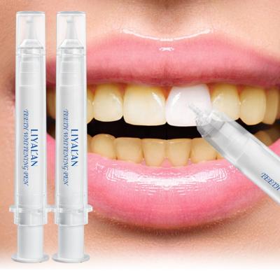 China Daily Home Wholesale Vegan Gel Organic Bright White Teeth Whitening Pen With Logo for sale