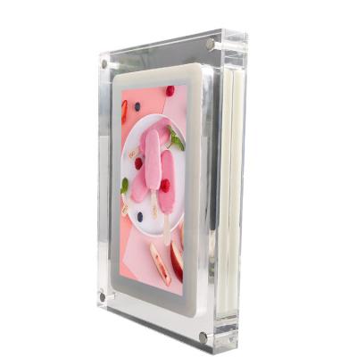 Chine Advertising Player Transparent Acrylic Digital Photo Frame 4 5 7 10 Inch à vendre