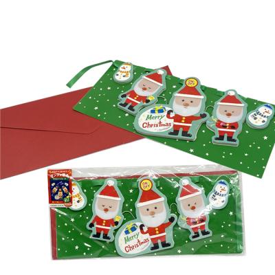 China Customized Christmas Decoration Musical Cards on/off Button Accepted OEM Service for sale