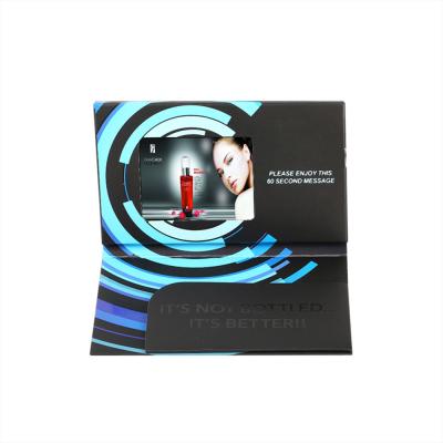 China 2,4 Duimlcd het scherm videobrochure100×60mm grootte voor Gift Reclame Te koop