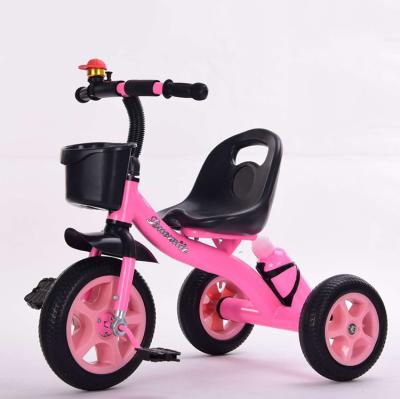 China New Fashion adjustable steel plastic children's tricycles/cheap triciclo Para bebes for kids 1-6 years old for sale