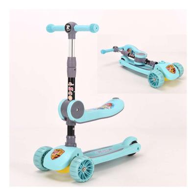 China Best Selling Children's Single Cheap High Quality Child Baby 3 Three In 1 Toys Outdoor Rocker Wheels 2 Kick Scooters Foot Scooters for sale