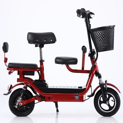 China New Arrival 250W 36V Portable Cheap E Scooter Carbon Steel/Aluminum Alloy 8 Inch Electric Bike Scooter With Basket for sale